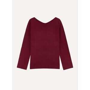 Aritzia Babaton Kitano burgundy red sweater S